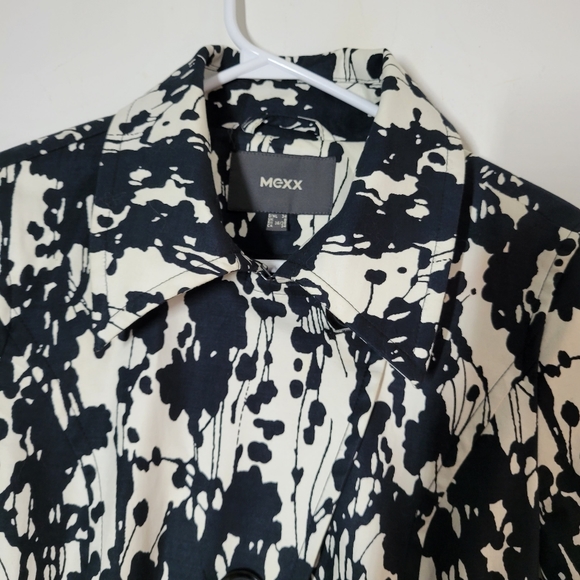 Mexx  dress coat full linned, belt size 34 - Picture 5 of 8